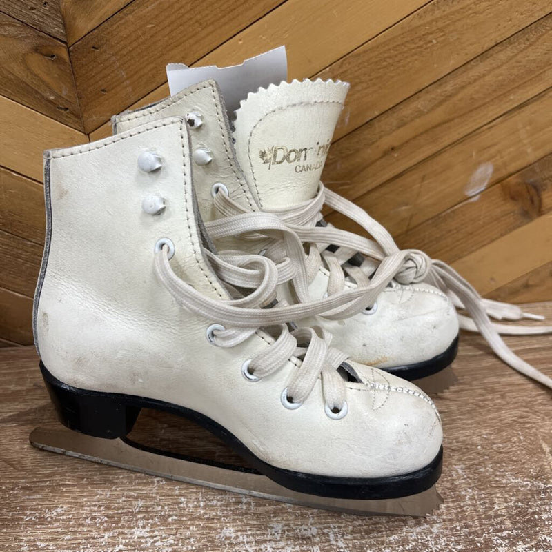 GS- figure skate kids- MSRP $110: White -unisex-9T