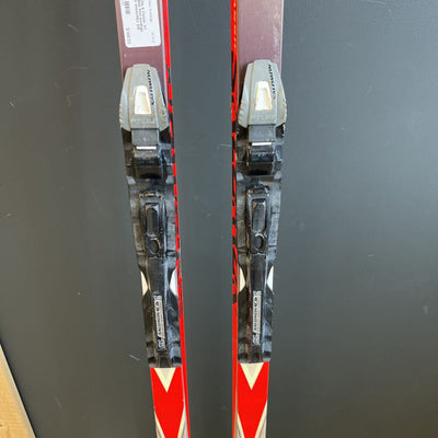 Salomon Elite 6 Classic XC Skis with SNS Pilot bindings. MSRP $270: White/REd--206