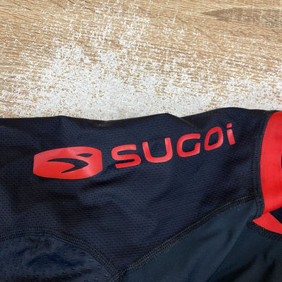 Sugoi - Men's Triathlon Suit - MSRP $355: Black/Red-men-MD