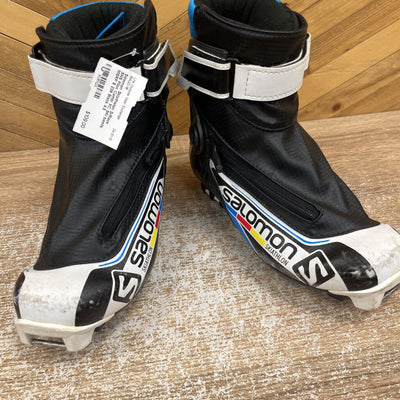 Salomon Skiathalon S/Race SNS Pilot Combi XC SKi boots. MSRP $ 239: Black--4.5