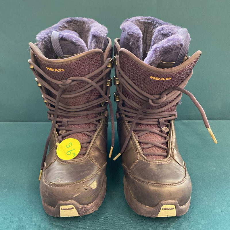 Head- Jade woman snowboard boot- MSRP compared $329 $ : Purple -women-9.5