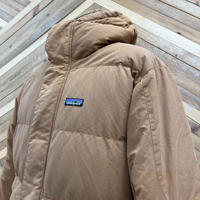 Patagonia - Men's Rubicon Down Jacket - MSRP $385: Tan-men-MD