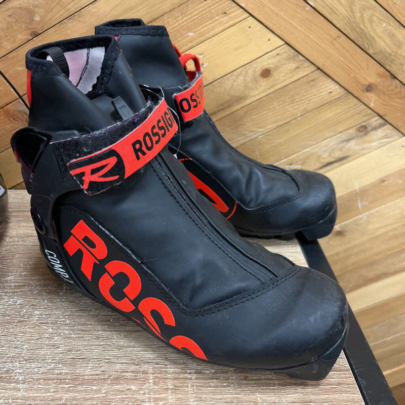 Rossignol Comp J XC Ski Boot MSRP $189: Black Red -unisex-35