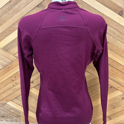 Outdoor Research - Women's 1/4-Zip Grid Fleece - MSRP $120: Purple-women-MD