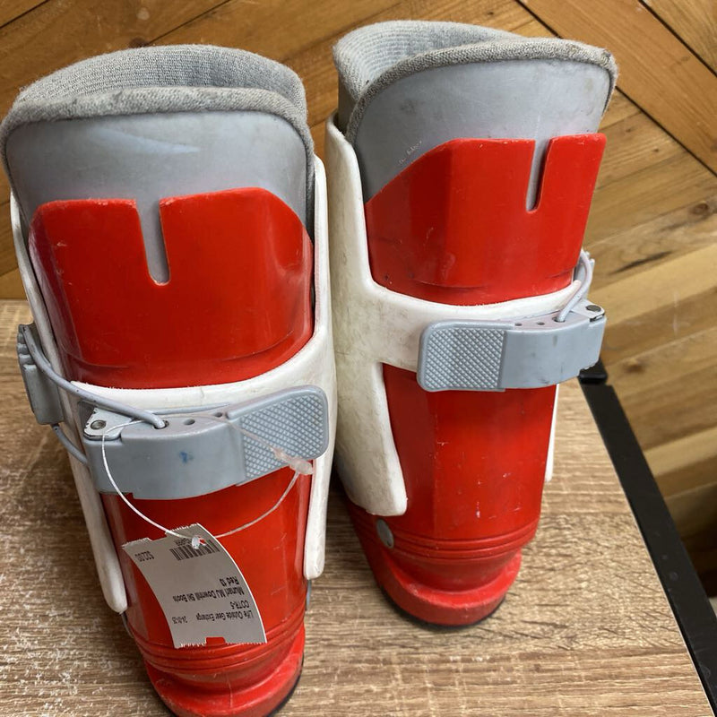 Munari MJ Downhill Ski Boots: Red--13