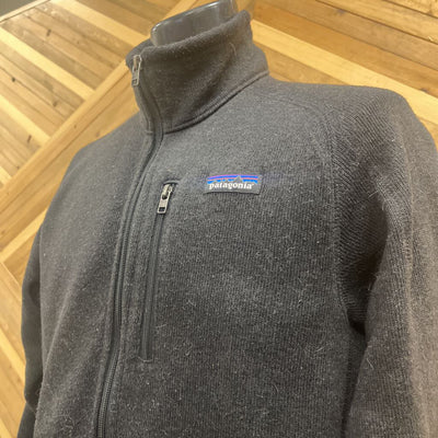 Patagonia - Men's Better Sweater Full-Zip Fleece Jacket - MSRP $199: Black-men-MD