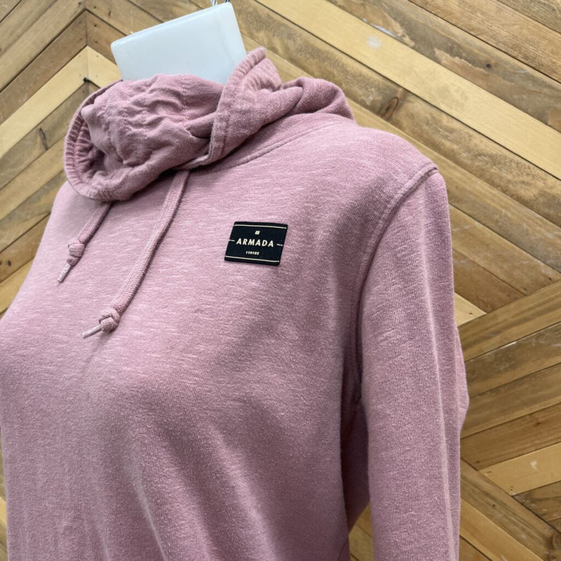 Armada - sweater- MSRP $129: Rose Pink -women-SM