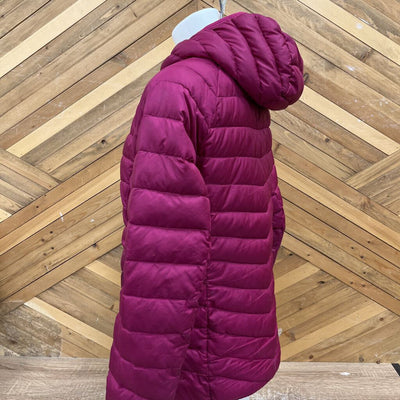 The North Face - Women's Hooded 700-Fill Down Jacket - MSRP comp $300: Dark Pink-women-MD