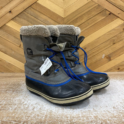 Sorel- winter boot- MSRP $180: Grey/Blue -women-7