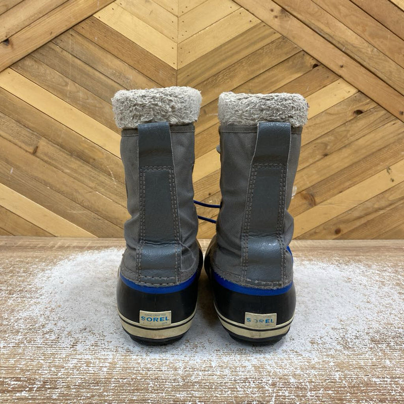 Sorel- winter boot- MSRP $180: Grey/Blue -women-7