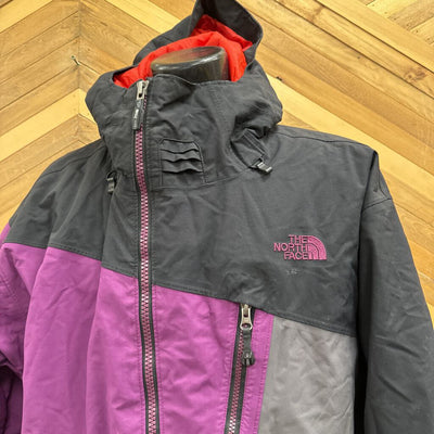 The North Face - Men's Cryptic Ski Jacket - MSRP comp $430: Black/Purple/Grey-men-XL