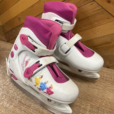 Disney - Kid's Princess Skates - MSRP $60: White/Pink-children-12/13