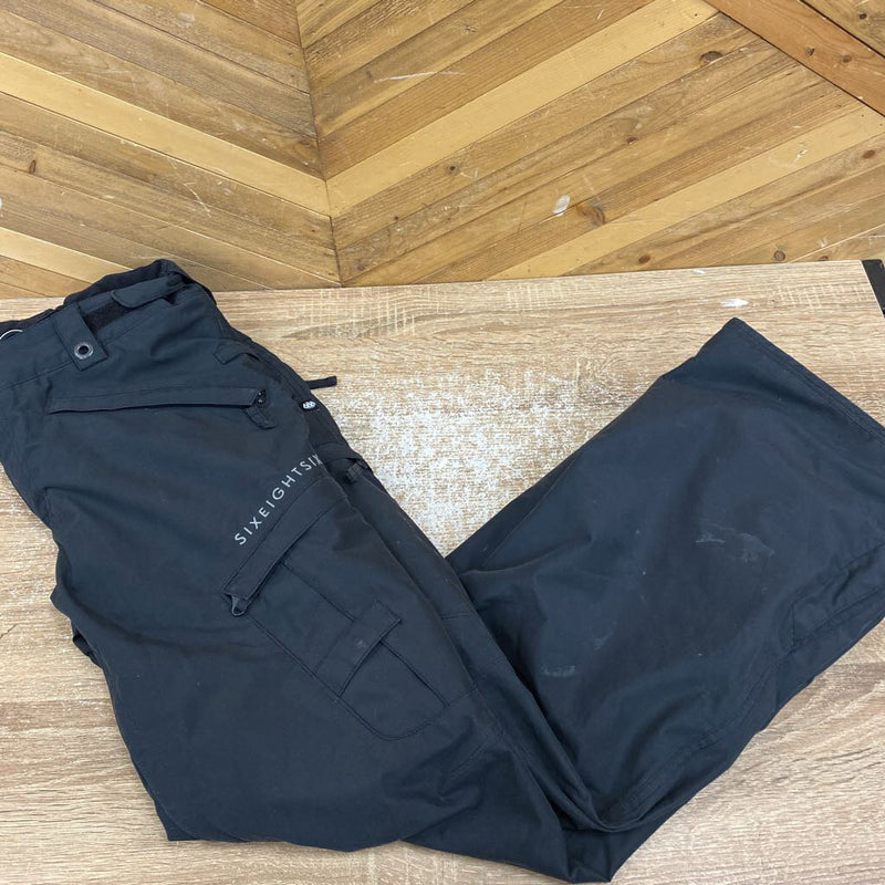 Sixeightsix - SnowPants - MSRP $399: Black-women-MD