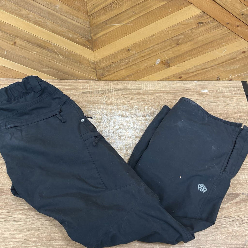 Sixeightsix - SnowPants - MSRP $399: Black-women-MD