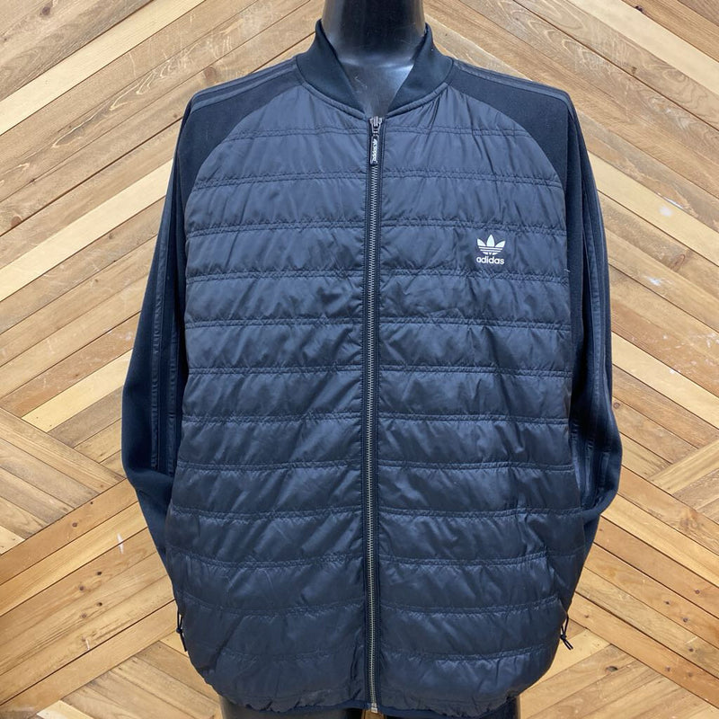 Adidas - Light Puffer Jacket : Black-unisex-XL