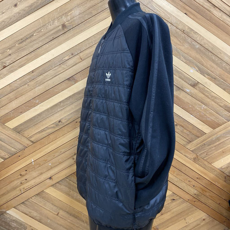 Adidas - Light Puffer Jacket : Black-unisex-XL