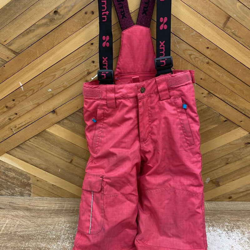 xmtn - Snowpants bibbed : Pink-children-SM