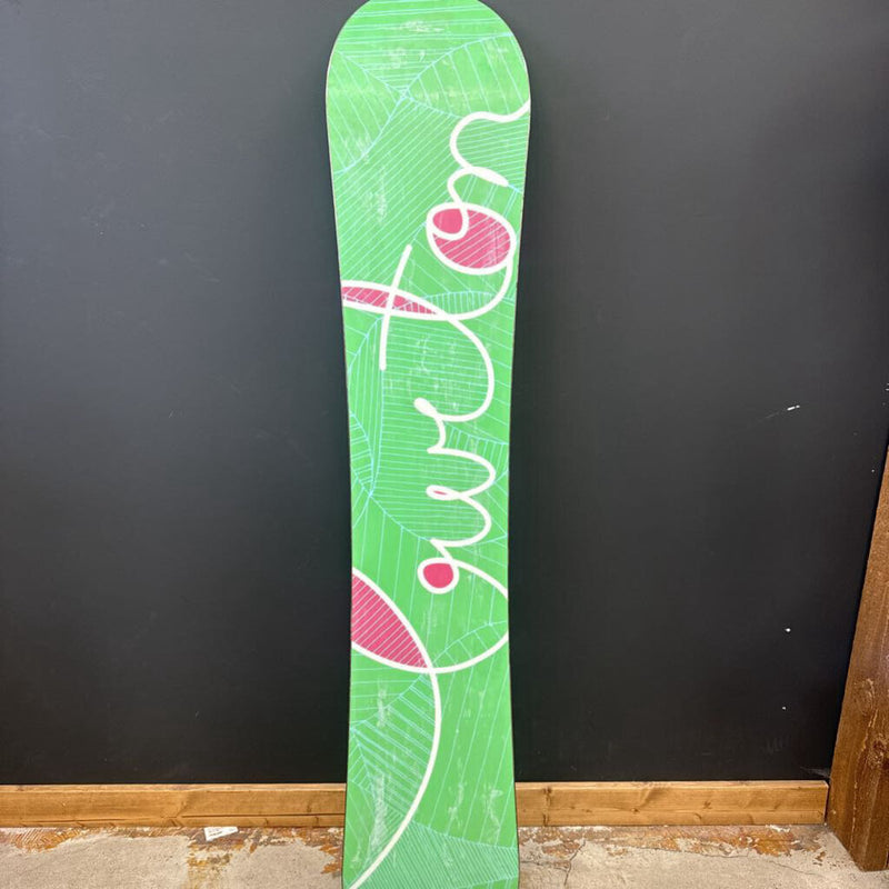 Burton - Lux 54 Snowboard No Bindings : Grey/Green/Multi--154