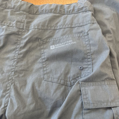 Mountain Warehouse - Kid's Lined Hiking Pants - MSRP $50: Grey-children-9/10Y