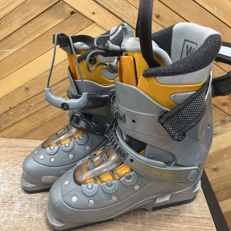 Salomon W Verse LX Downhill Ski Boot MSRP $550: Grey--23.5