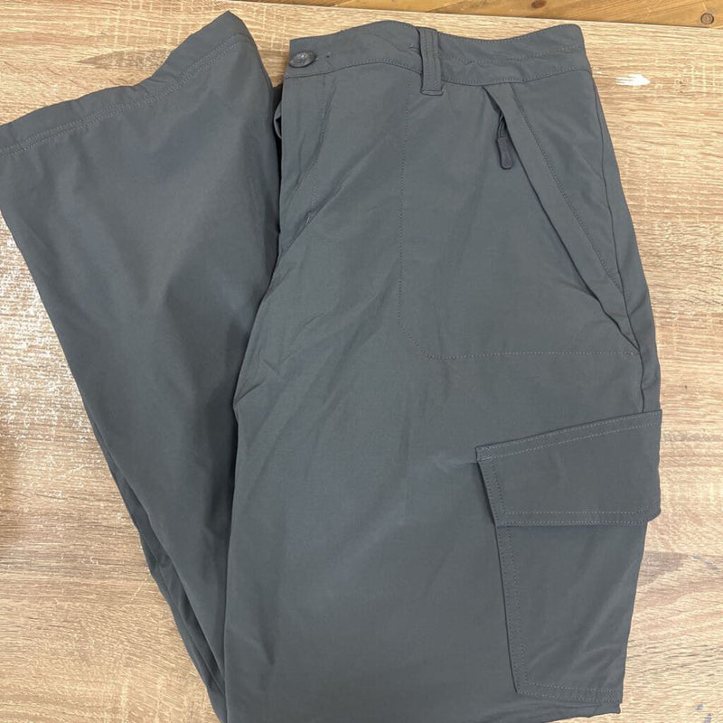 Eddie Bauer- fleece lined pants- MSRP $150: Grey -women-16