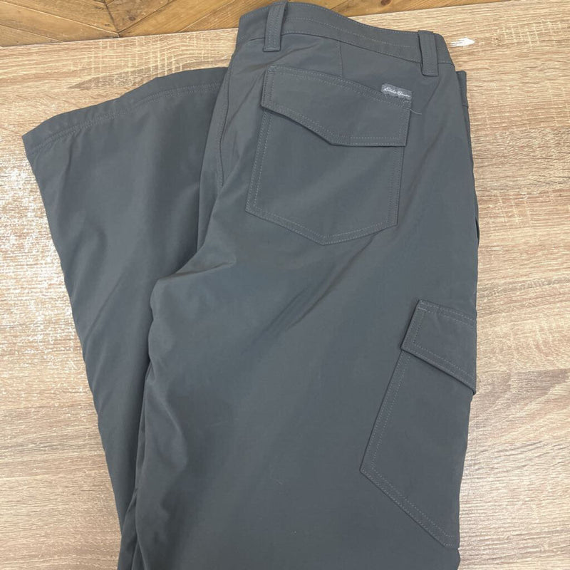 Eddie Bauer- fleece lined pants- MSRP $150: Grey -women-16