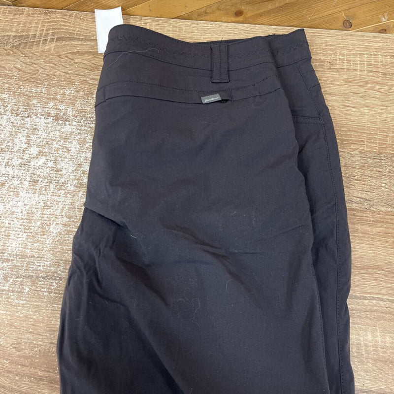 Eddie Bauer- Hiking shorts- MSRP $65: Black-women-16