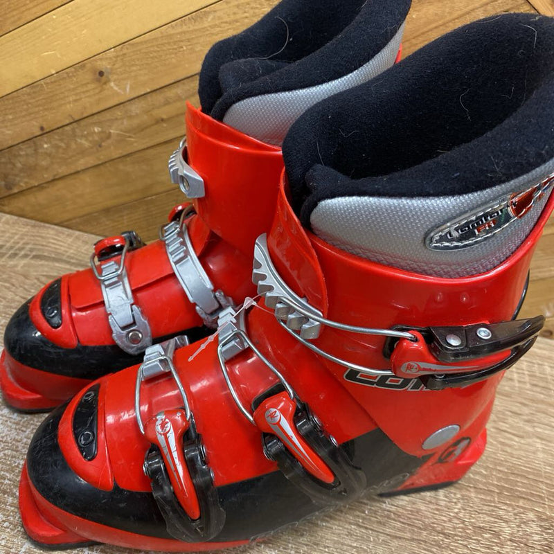 Rossignol-comp jr ski boot- MSRP $160: Red -children-22.5