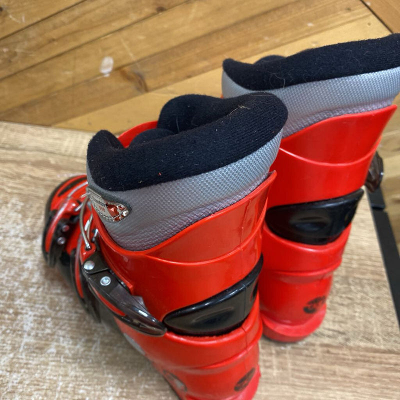 Rossignol-comp jr ski boot- MSRP $160: Red -children-22.5