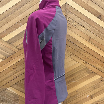 Salomon - Women's Softshell Jacket - MSRP comp $235: Pink/Grey-women-SM