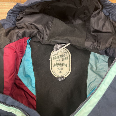 Picture - Kid's Winter Jacket - MSRP $220: Navy/Teal-children-6