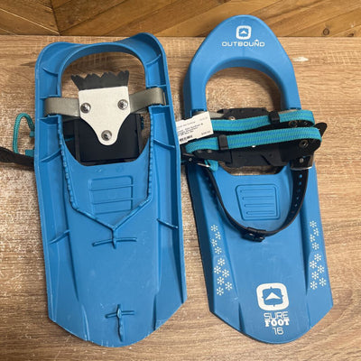 Outbound - Kid's SureFoot 16 Lightweight Snowshoes - MSRP $90: Blue--16in