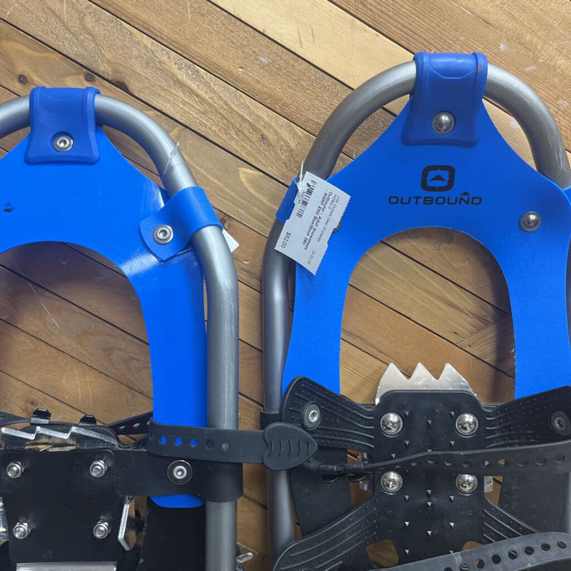 Outbound - Adult Snowshoes - MSRP $100: Blue/Black--28in