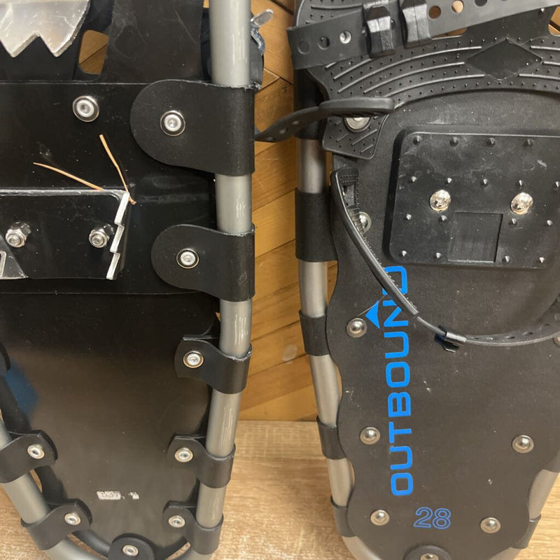 Outbound - Adult Snowshoes - MSRP $100: Blue/Black--28in