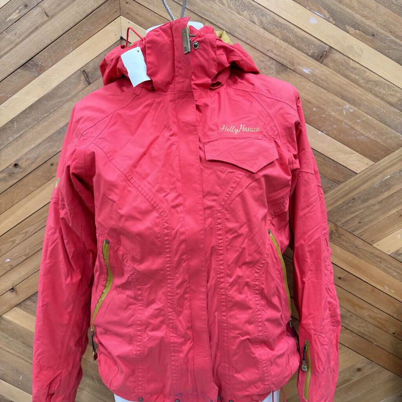 Helly Hansen - Insulated ski Jacket - MSRP $340: Pink/Yellow-women-MD