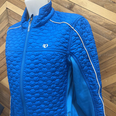 Pearl iZumi - Women's Pro Series Softshell Jacket - MSRP comp $200: Blue-women-XL