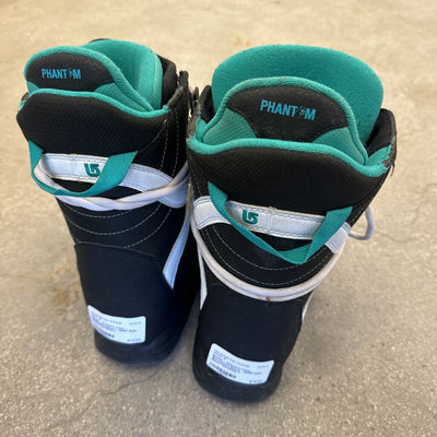 Burton - Woman's Coco Snowboard Boots - MSRP $200: Black/Teal/White-women-7