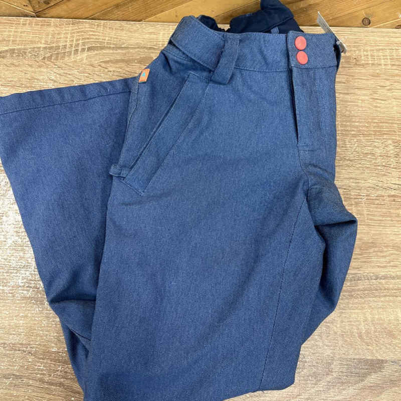 Burton- ski pants- MSRP $155: denim blue -children-7/8Y