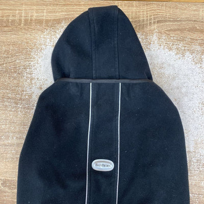 BabyBjorn - Fleece Carrier Cover - MSRP $70: Black/Grey--