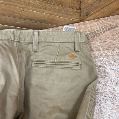 Dockers- men's skinny tapered pants- MSRP $70: Tan -men-29x30