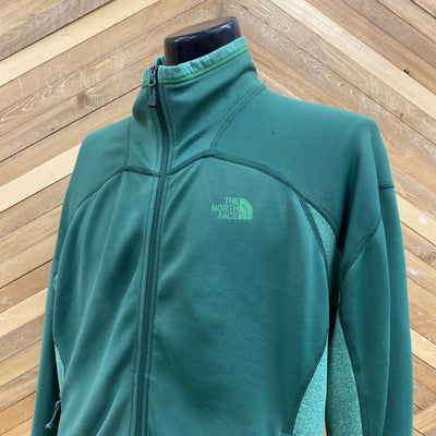 The North Face - Men's Full-Zip Fleece Jacket - MSRP $130: Green -men-LG