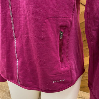 Nike Running - Women's Dri-Fit Thermal L/S Shirt - MSRP $99: Pink-women-MD