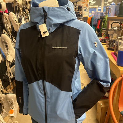 Peak Performance - Women's Gore-Tex Ski Jacket - MSRP $660: Blue/Black-women-SM