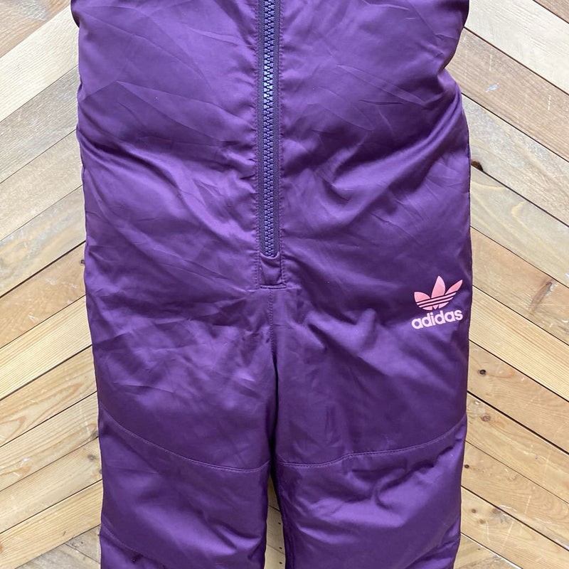 adidas - Infant Down Snow Pants: Purple/Pink-children-