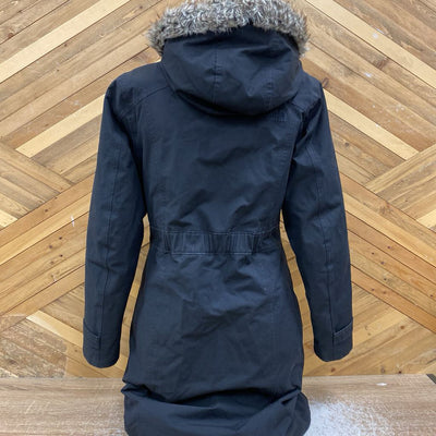 The North Face - Women's Long Down Jacket - MSRP $460: Black-women-SM