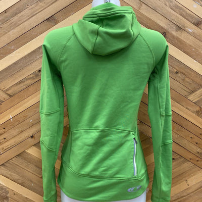 Salomon - Women's Zip up hoodie - MRSP $235: green-women-LG