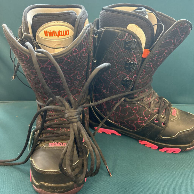 Thirty Two- Prion FT Sbowboard Boot- MSRP comparable $220 : Black Pink-women-8