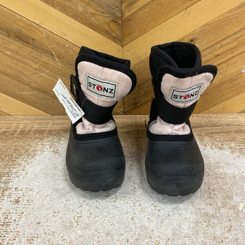 Stonz- winter boot- MSRP $69: light pink Black-children-8T