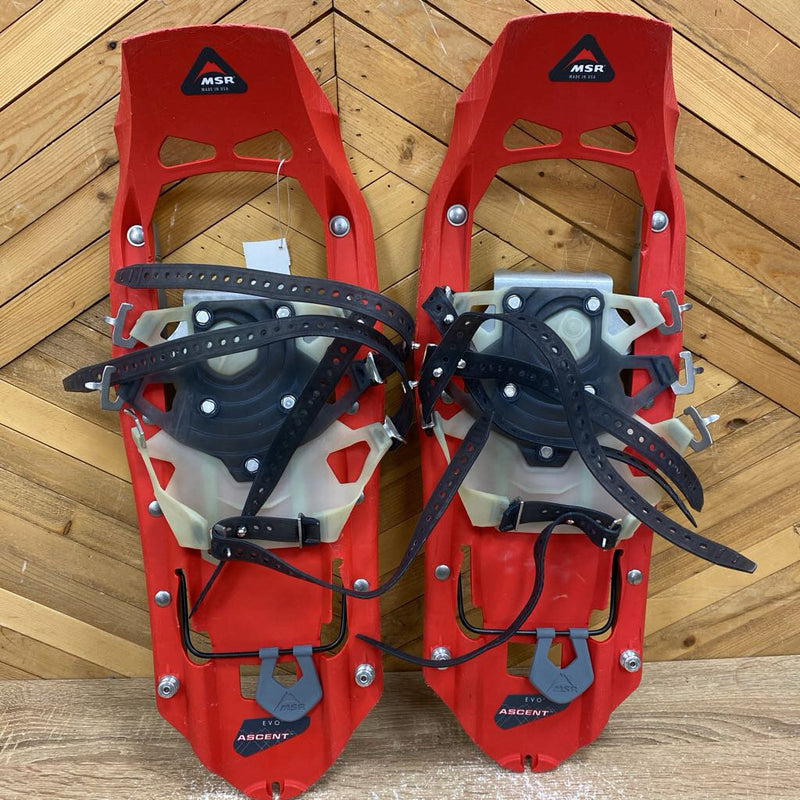 MSR - Evo Ascent Snowshoes - MSRP $310: Red--22in
