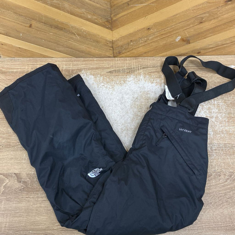 The North Face - Bib ski pants- MSRP $199: Black -children-XL Y